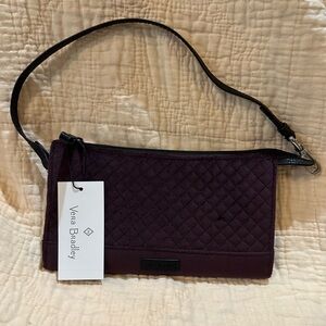 Vera Bradley Wristlet/ Color Black Berry